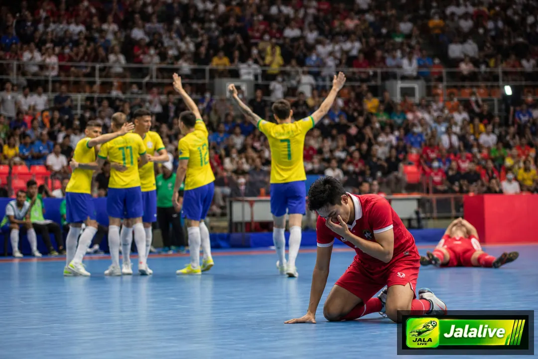 Ilustrasi: Indonesia Kalah 0-3 dari Brasil di Copa das Nacoes 2026